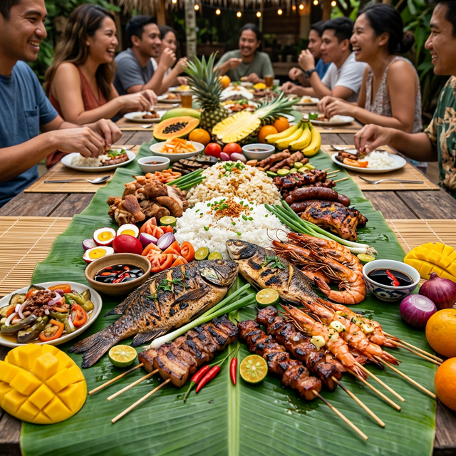 Boodle Fight at HAIN